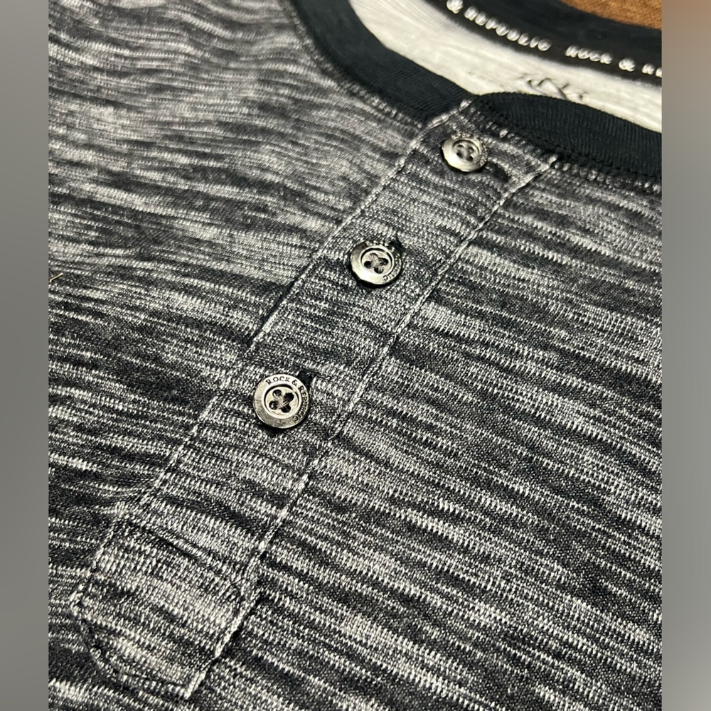 Rock & Republic Henley shirt - Picture 3 of 6
